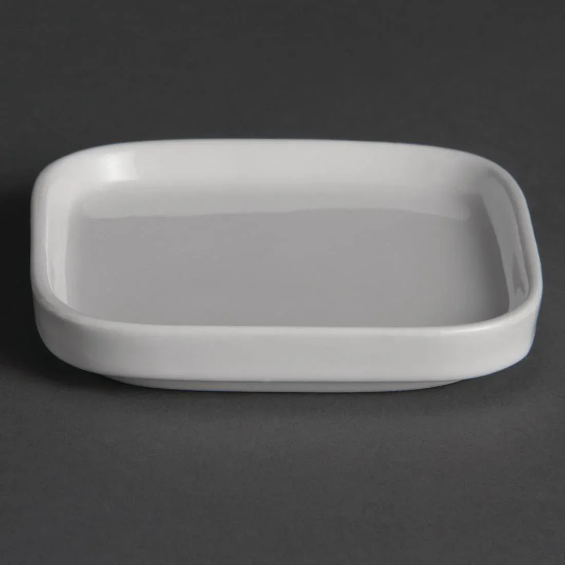 Y140 Olympia Flat Miniature Dishes 93mm (Pack of 12) - JD Catering Equipment Solutions Ltd