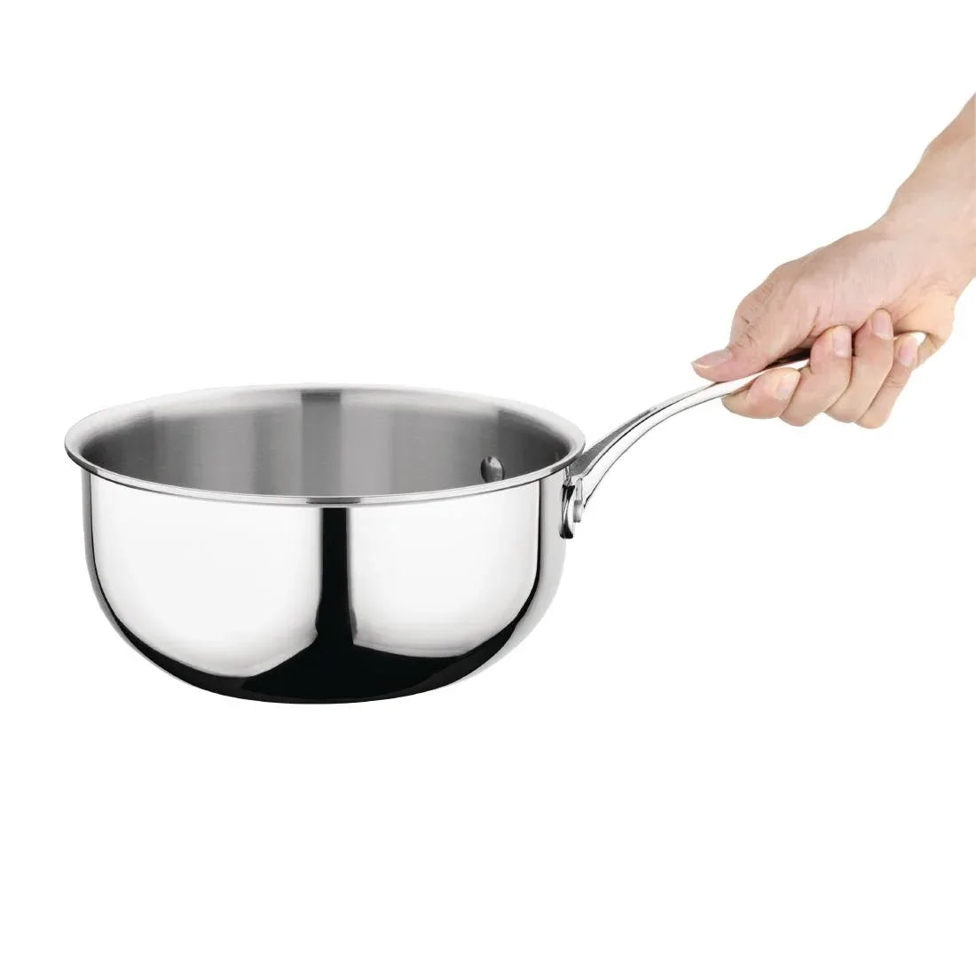 Y240 Vogue Tri Wall Flared Saute Pan 200mm - JD Catering Equipment Solutions Ltd