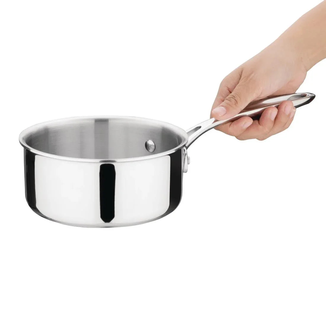 Y244 Vogue Tri Wall Saucepan 900ml - JD Catering Equipment Solutions Ltd