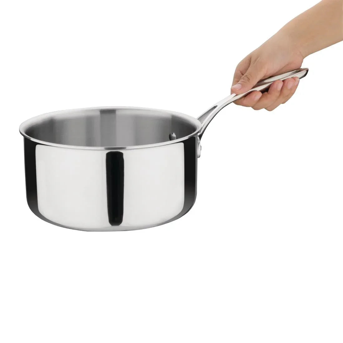 Y246 Vogue Tri Wall Saucepan 3Ltr - JD Catering Equipment Solutions Ltd