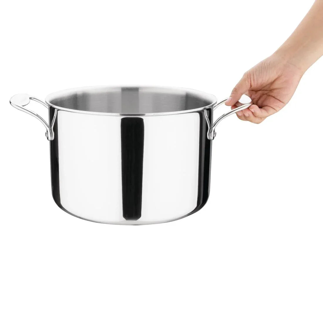 Y255 Vogue Tri Wall Stew Pan 7Ltr - JD Catering Equipment Solutions Ltd