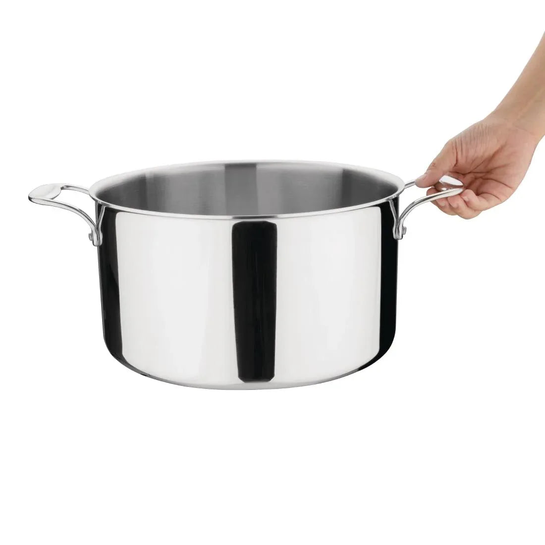 Y256 Vogue Tri Wall Stew Pan 9.5Ltr - JD Catering Equipment Solutions Ltd