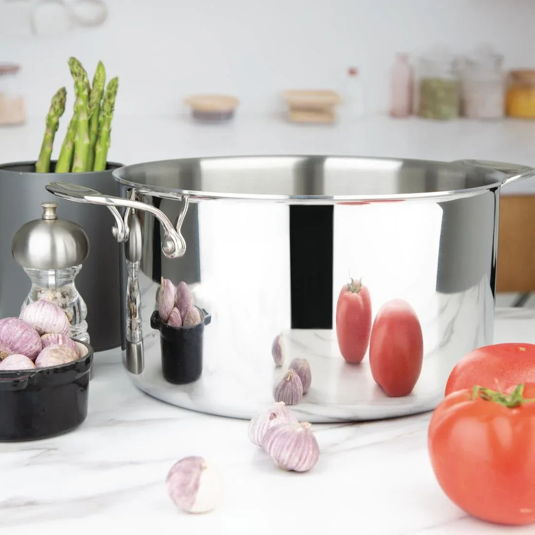 Y256 Vogue Tri Wall Stew Pan 9.5Ltr - JD Catering Equipment Solutions Ltd