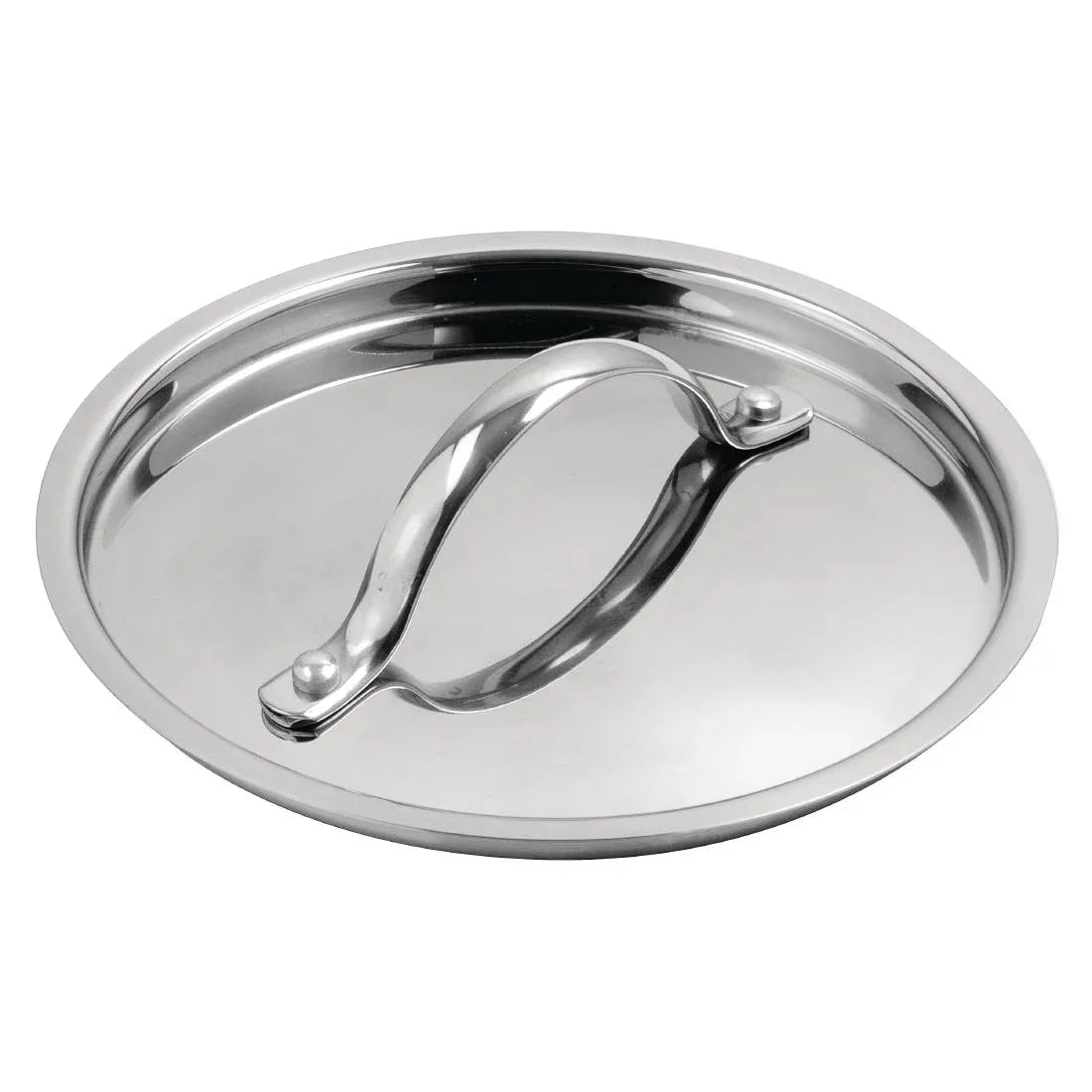 Y423 Vogue Tri Wall Saucepan Lid 160mm - JD Catering Equipment Solutions Ltd