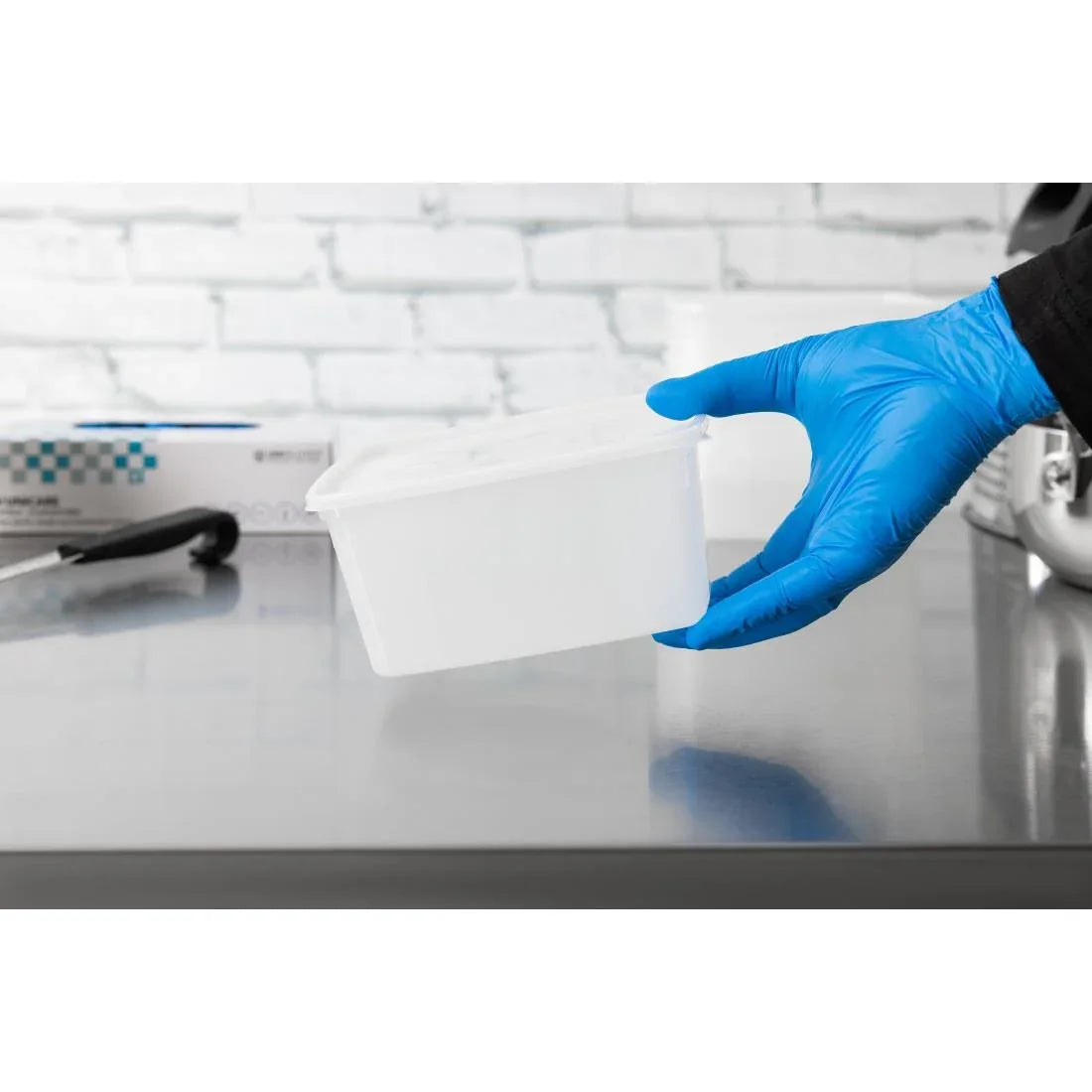 Y478-L Powder-Free Nitrile Gloves L (Pack of 100) - JD Catering Equipment Solutions Ltd