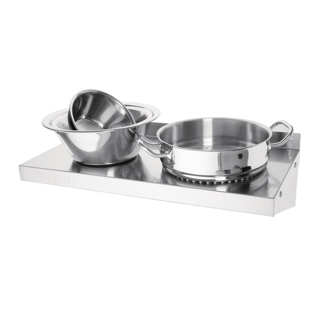 Y749 Vogue Stainless Steel Kitchen Shelf 600mm