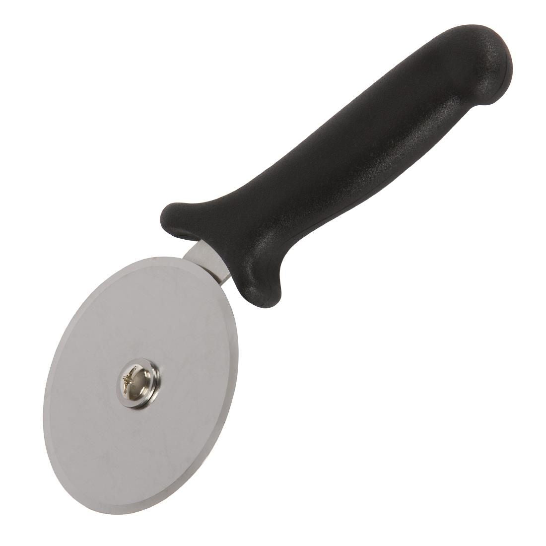 D396 Hygiplas Pizza Wheel Black 4"