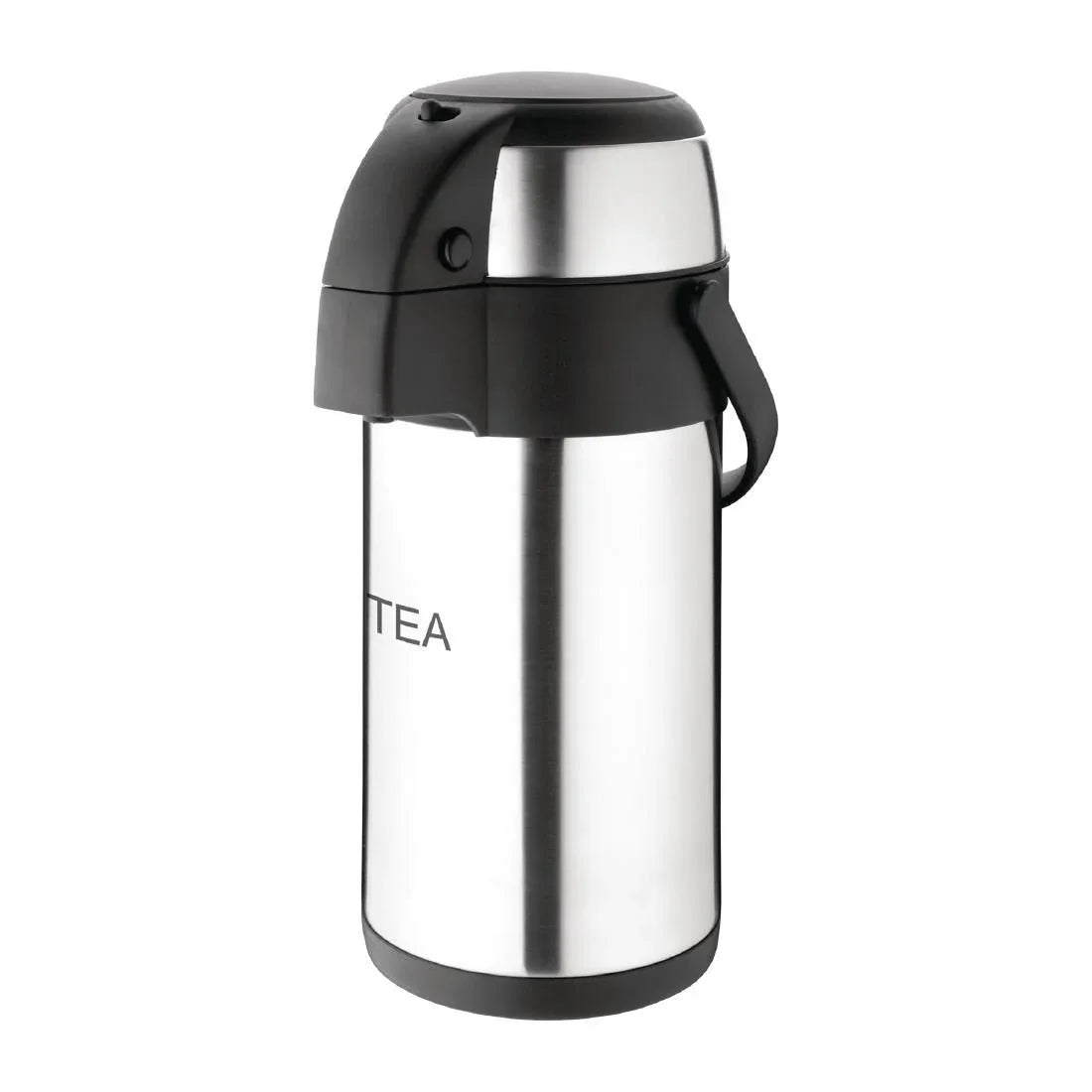 DP127 Olympia Pump Action Airpot Etched 'Tea' 3Ltr - JD Catering Equipment Solutions Ltd