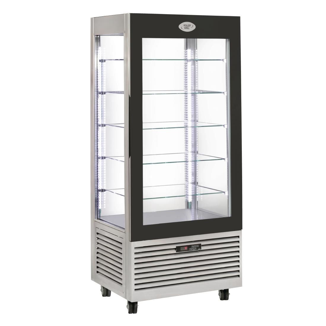 DT736 Roller Grill Display Fridge with Fixed Shelves