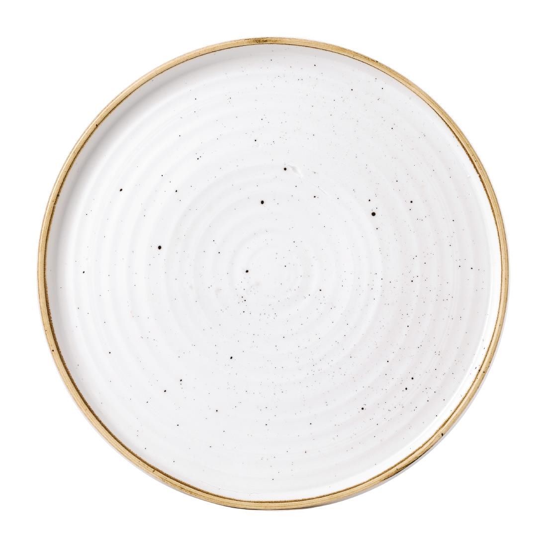 FJ916 Stonecast Barley White Walled Plate 10 3/4 " (Box 6)