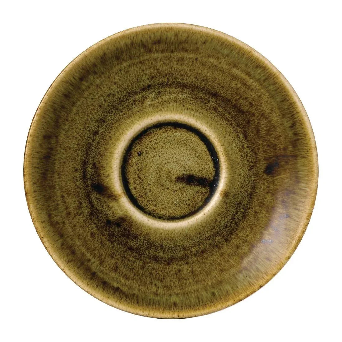 FJ939 Stonecast Plume Olive Saucer 6 1/4 " (Pack of 12) - JD Catering Equipment Solutions Ltd