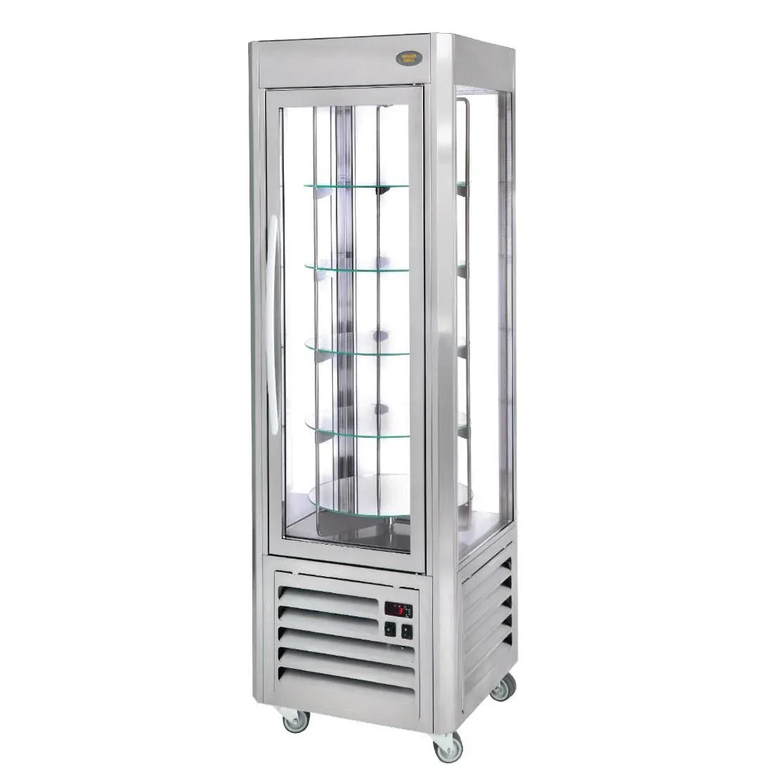 GD342 Roller Grill Revolving Display Fridge 360 Ltr - JD Catering Equipment Solutions Ltd