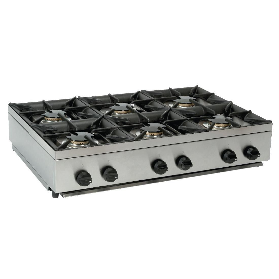 Parry 6 Burner Natural/LPG Hob AG6H