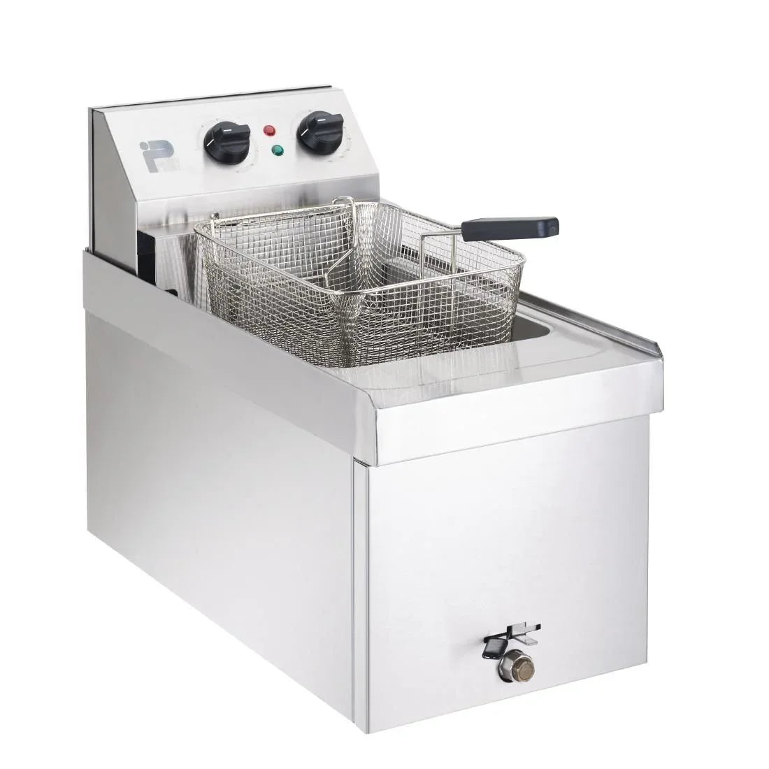 Parry Single Tank Single Basket Countertop Electric Fryer NPSF6 - JD Catering Equipment Solutions Ltd