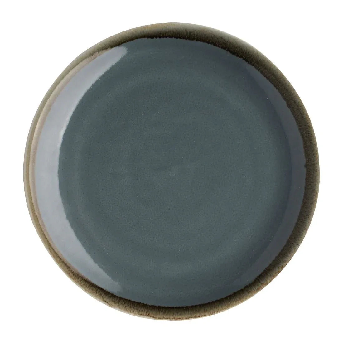 SA282 Olympia Kiln Round Coupe Plate Ocean 230mm (Pack of 6) - JD Catering Equipment Solutions Ltd