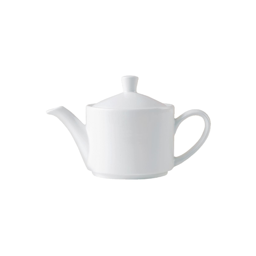 V7432 Steelite Monaco White Vogue Teapots 852ml (Pack of 6)