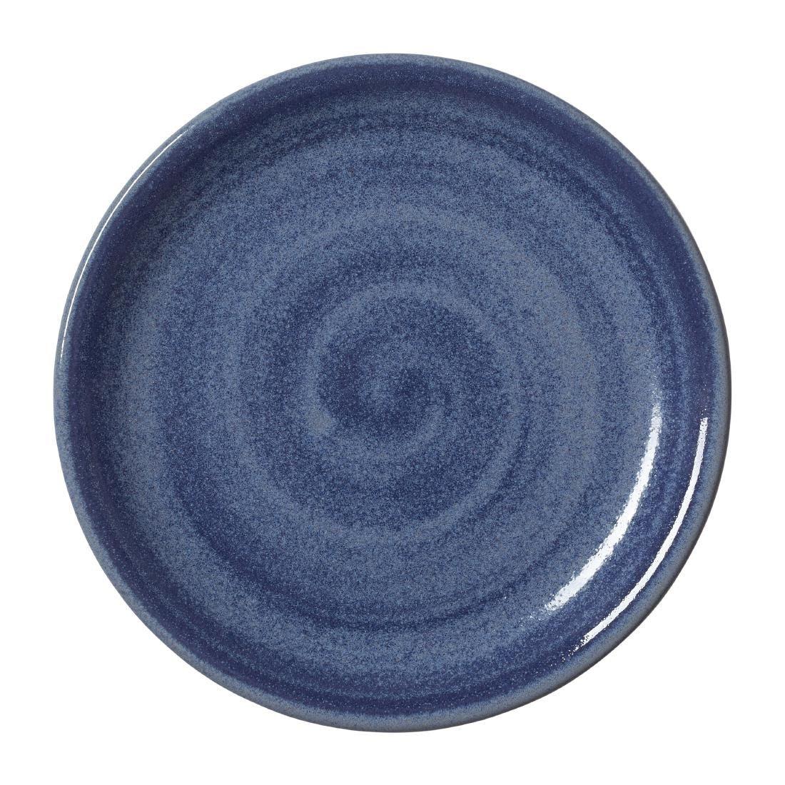 VV2114 Steelite Revolution Bluestone Plate Coupe 202mm (Pack of 12) - JD Catering Equipment Solutions Ltd