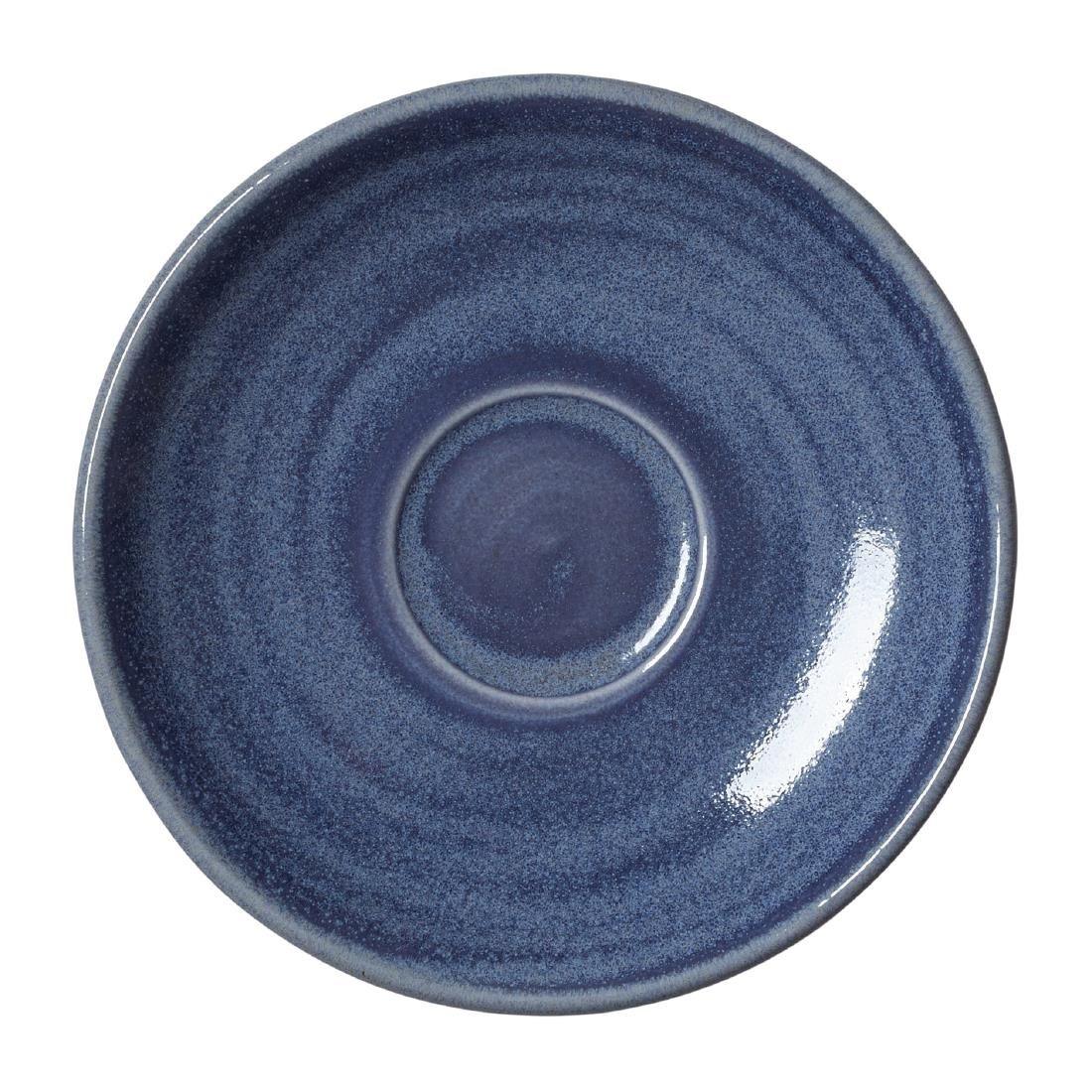 VV2129 Steelite Revolution Bluestone Saucer 125mm (Pack of 12) - JD Catering Equipment Solutions Ltd