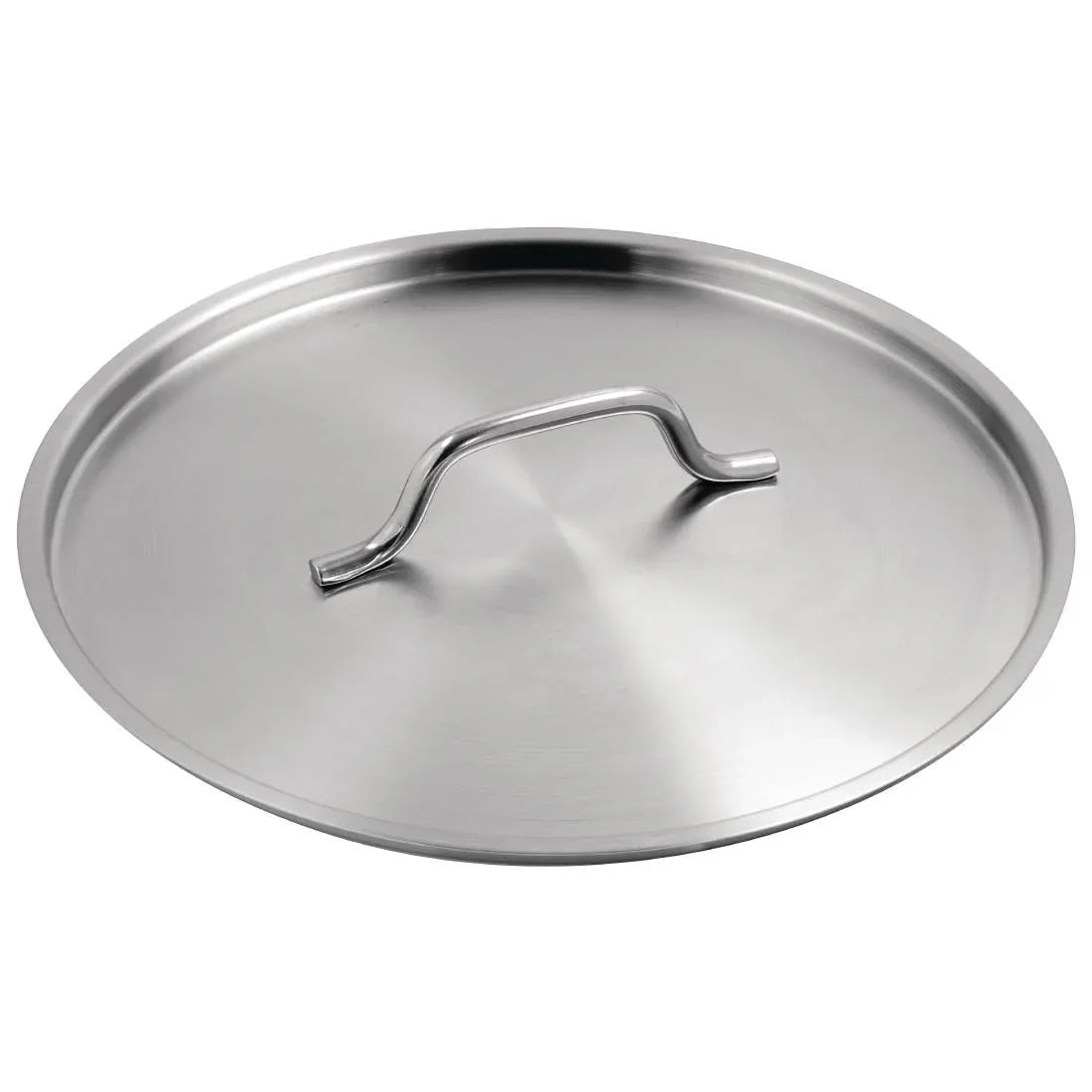 T134 Vogue Stainless Steel Saucepan Lid 300mm - JD Catering Equipment Solutions Ltd