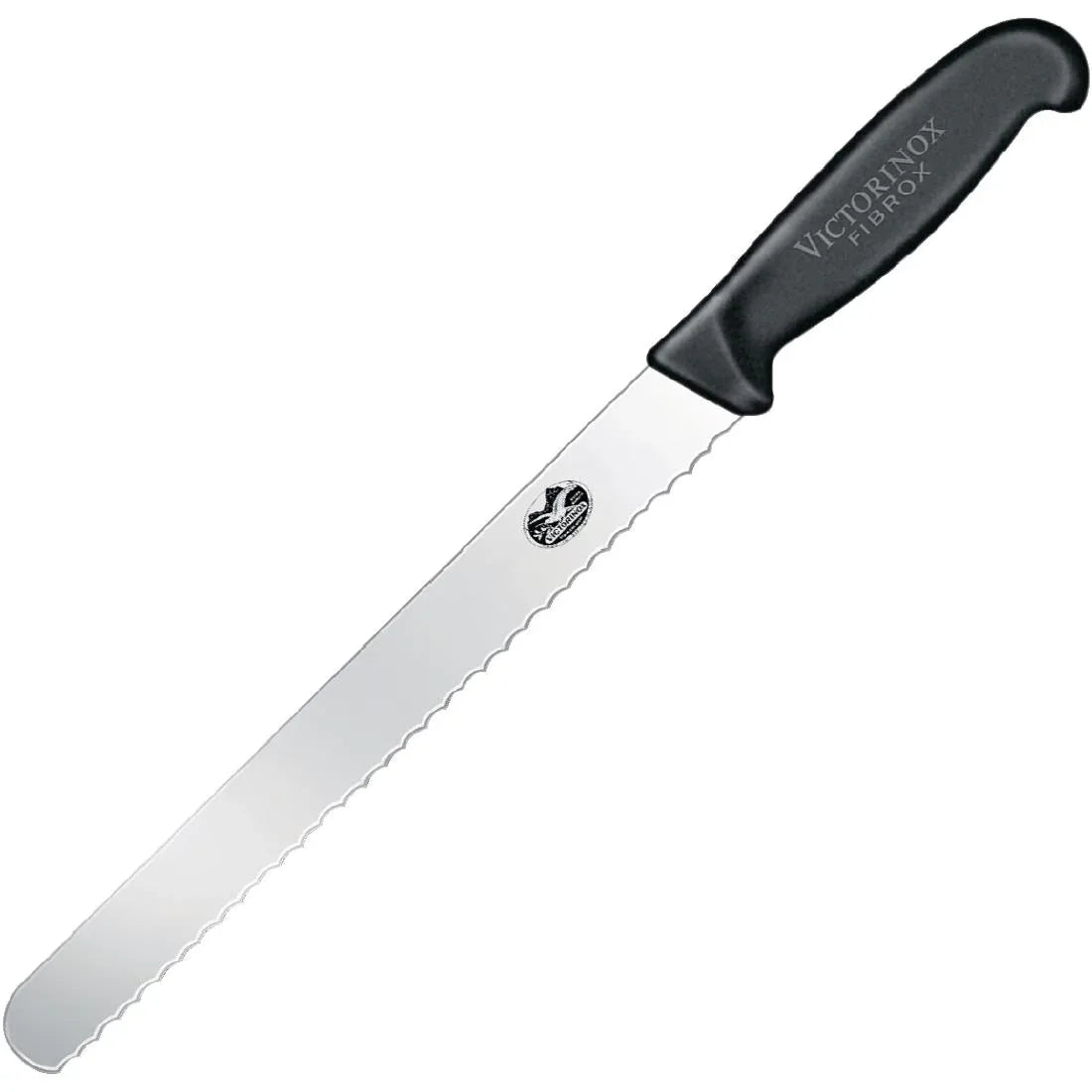 C685 Victorinox Fibrox Larding Knife Serrated Blade 25.5cm - JD Catering Equipment Solutions Ltd