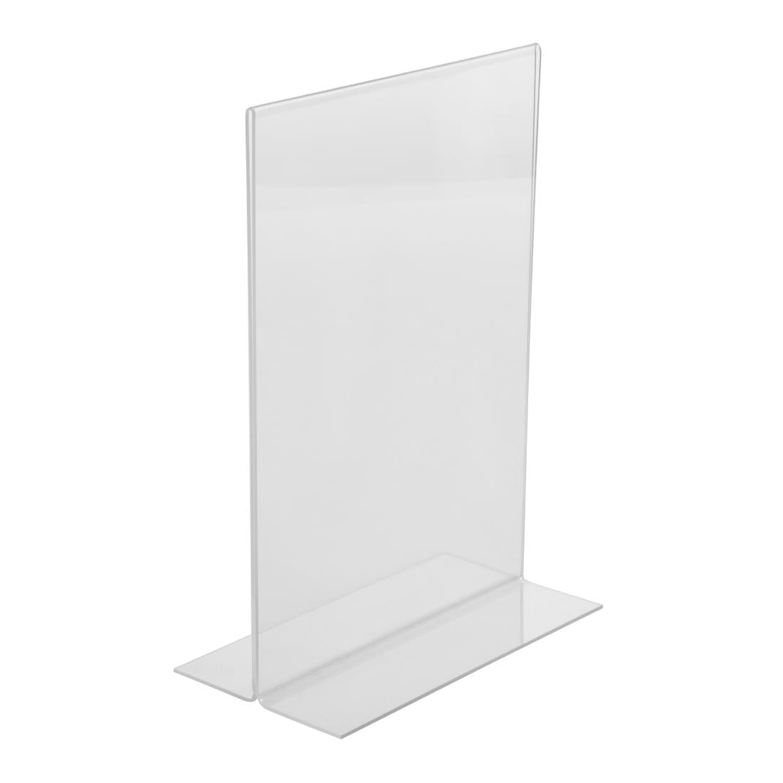 CC446 Upright Acrylic Menu Holder A5