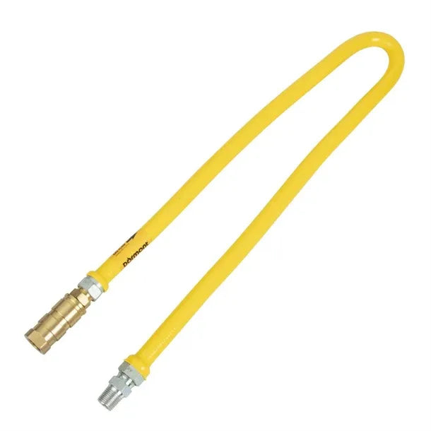 Dormont Quick Release Gas Hose 1/2" 1200mm 2650NPVF48 - JD Catering Equipment Solutions Ltd