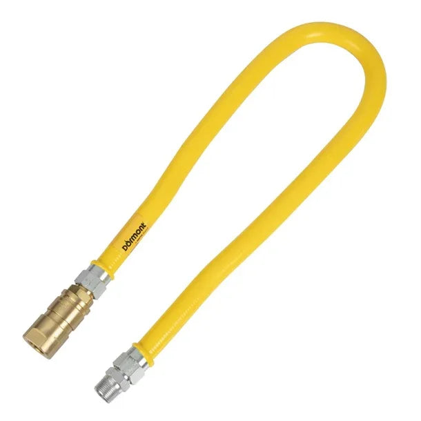 Dormont Quick Release Gas Hose 3/4" 1200mm 2675NPVF48 - JD Catering Equipment Solutions Ltd