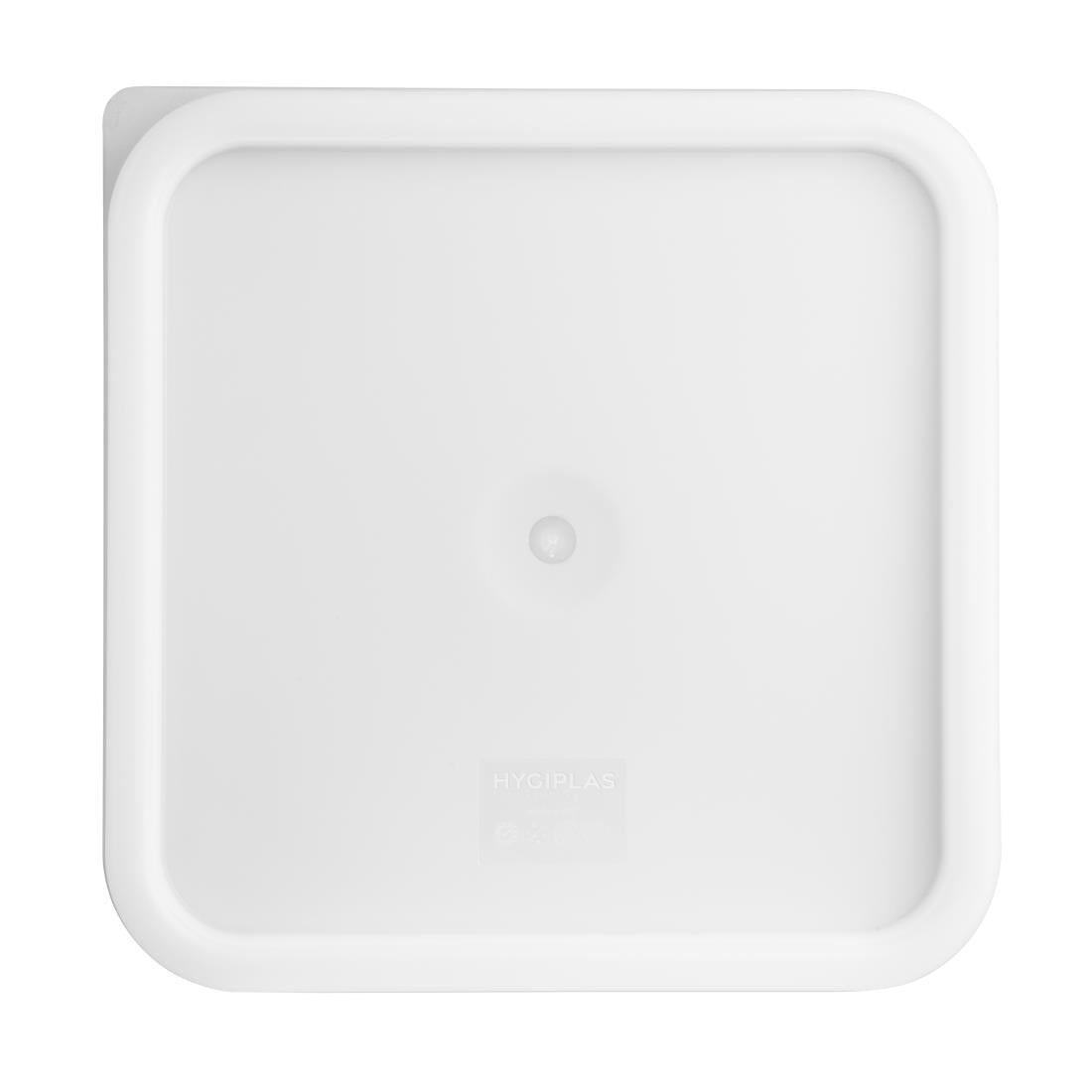 CF051 Vogue Square Food Storage Container Lid White Large