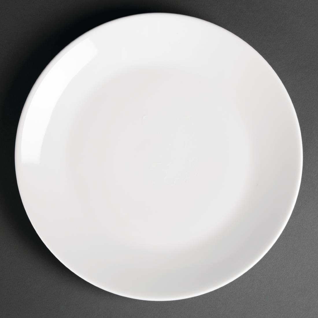 CG004 Royal Porcelain Classic White Coupe Plates 240mm (Pack of 12)