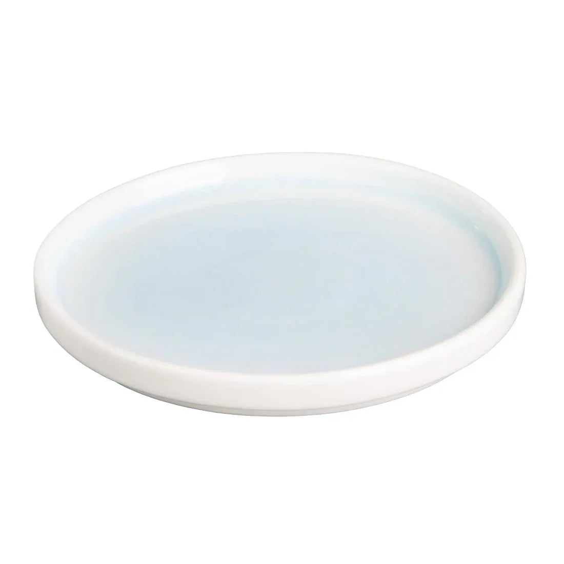 CU171 Olympia Fondant Plate Aqua - 152mm 6" (Box 6) - JD Catering Equipment Solutions Ltd