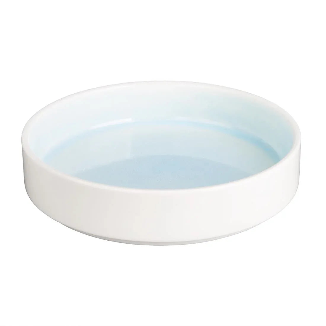 CU174 Olympia Fondant Bowl Aqua - 215mm 8 1/2" (Box 4) - JD Catering Equipment Solutions Ltd