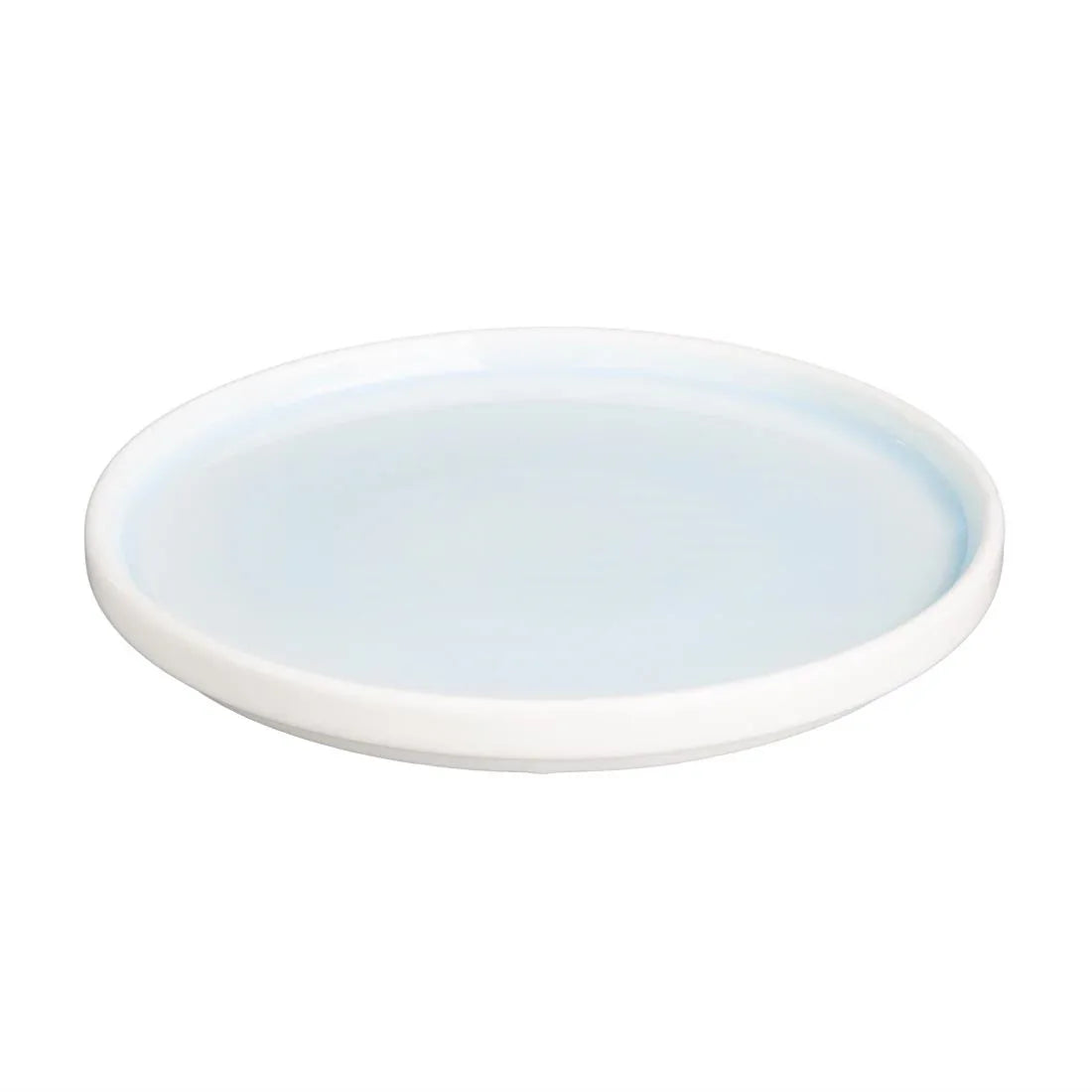CU175 Olympia Fondant Plate Aqua - 215mm 8 1/2" (Box 6) - JD Catering Equipment Solutions Ltd