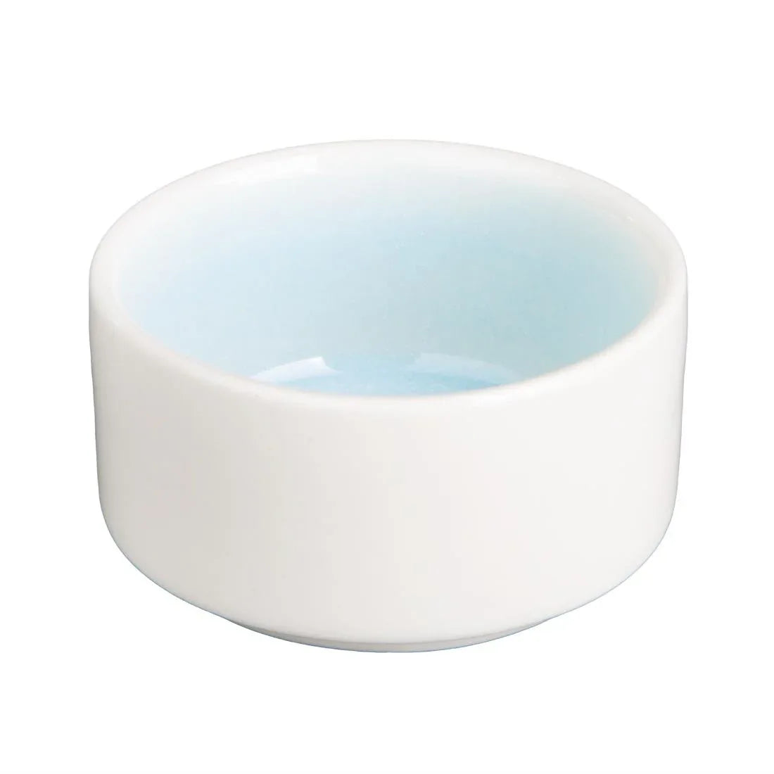 CU177 Olympia Fondant Dipping Dish Aqua - 70mm 2 3/4" (Box 12)