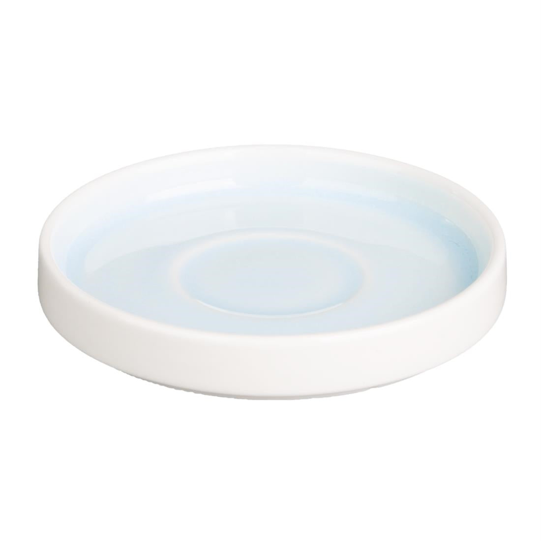CU183 Olympia Fondant Saucer Aqua - 115mm 4 1/2" for CU182 (Box 6)