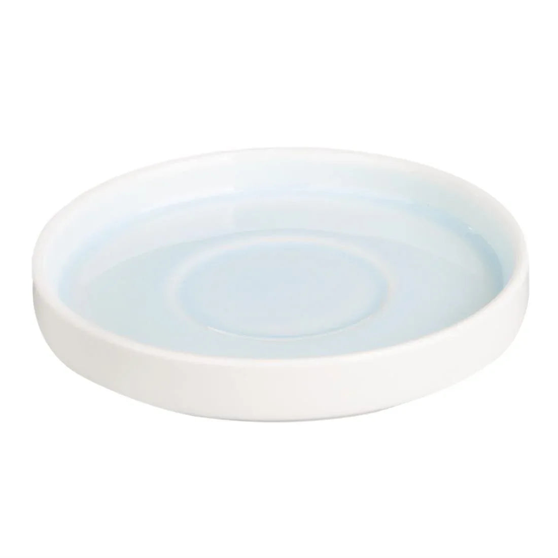 CU185 Olympia Fondant Saucer Aqua - 135mm 5 1/3" for CU184 (Box 6) - JD Catering Equipment Solutions Ltd