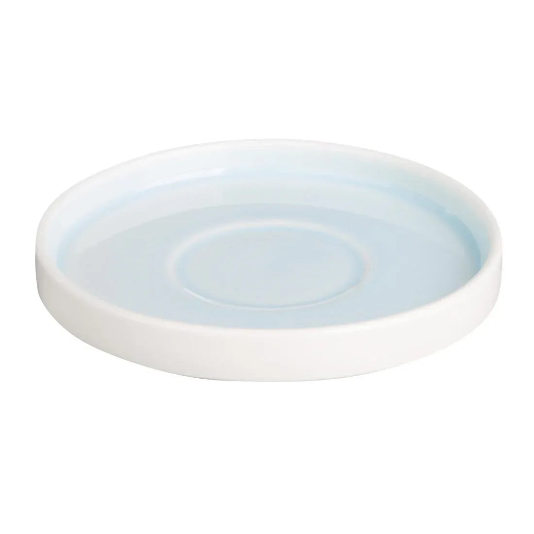 CU187 Olympia Fondant Saucer Aqua - 152mm 6" for CU186 (Box 6) - JD Catering Equipment Solutions Ltd