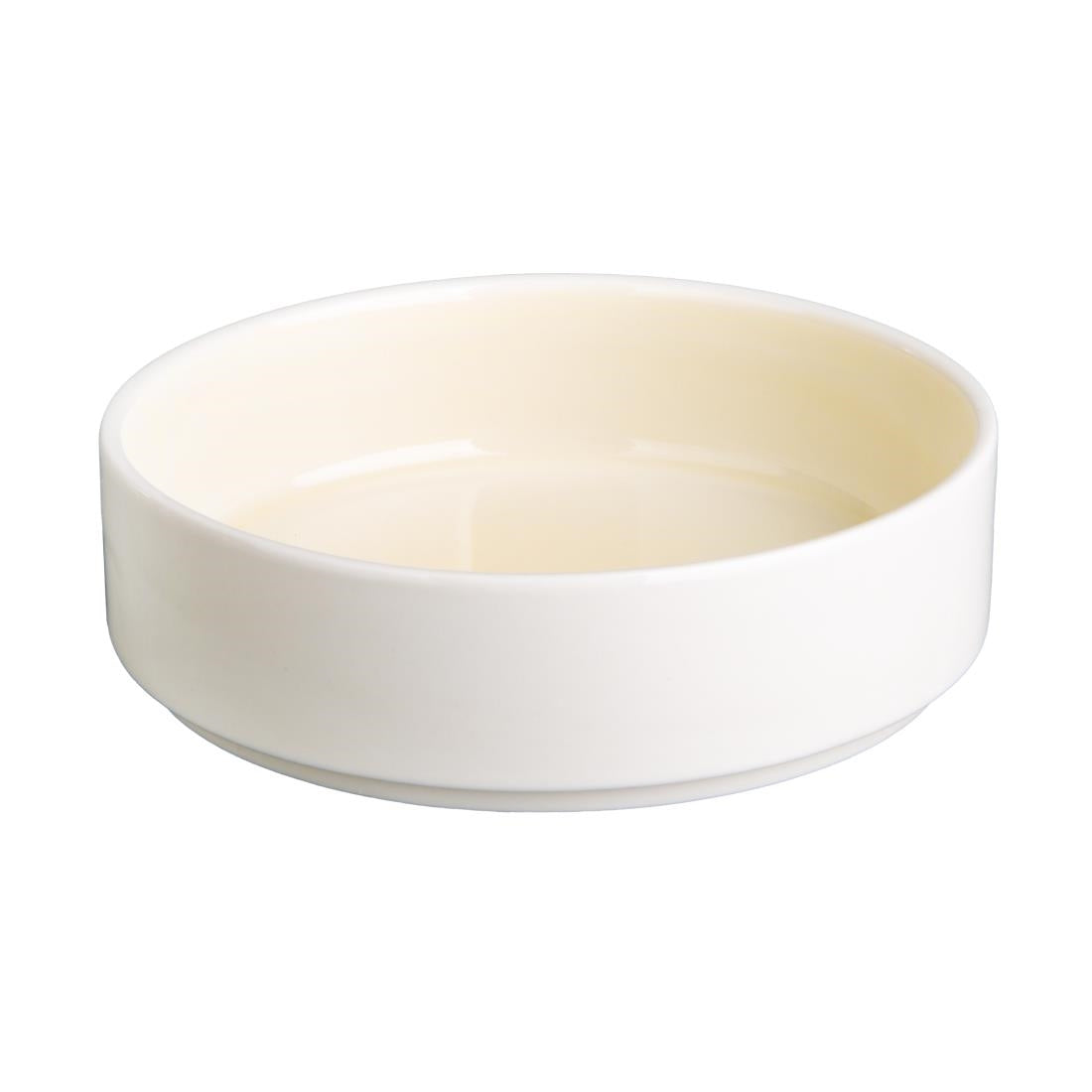 CU410 Olympia Fondant Bowl Lemon - 152mm 6" (Box 6)