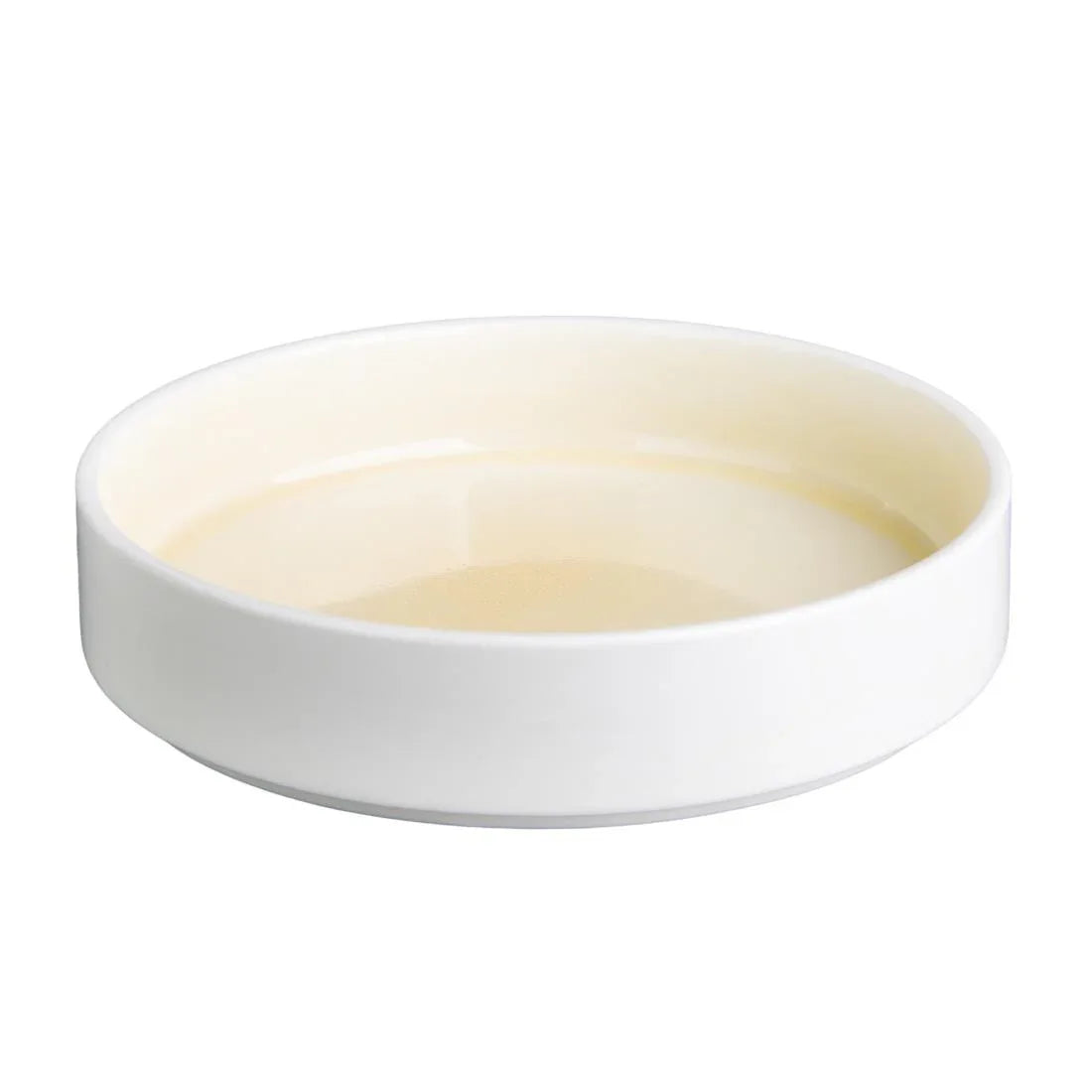 CU414 Olympia Fondant Bowl Lemon - 215mm 8 1/2" (Box 4) - JD Catering Equipment Solutions Ltd
