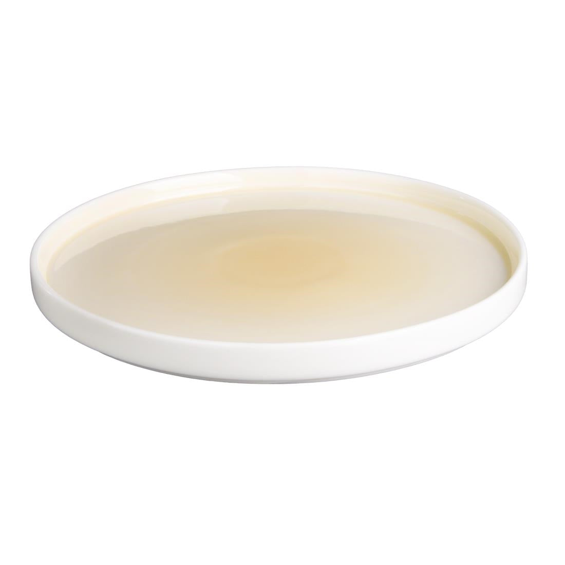 CU416 Olympia Fondant Plate Lemon - 270mm 10 2/3" (Box 4)
