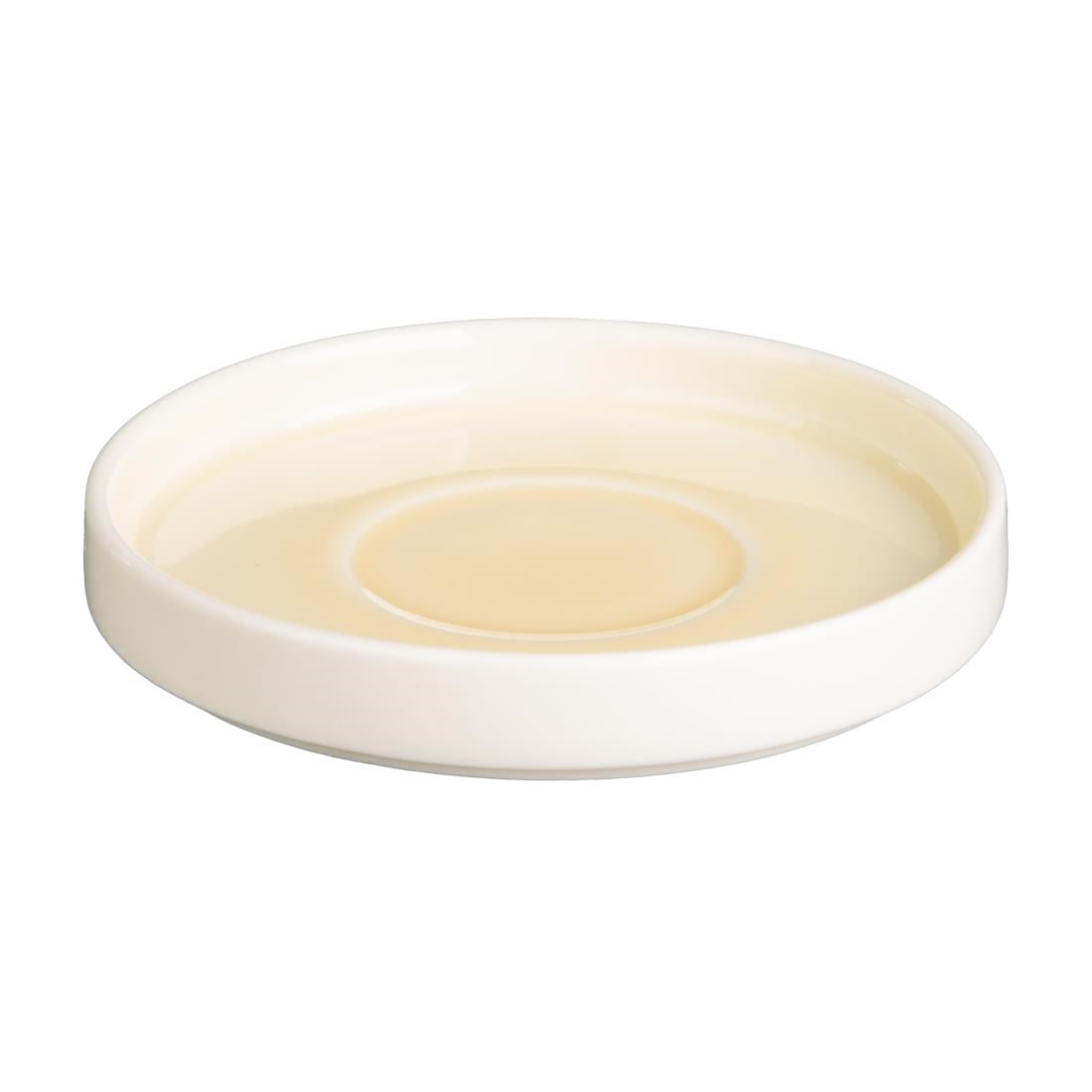 CU425 Olympia Fondant Saucer Lemon - 135mm 5 1/3" for CU424 (Box 6)