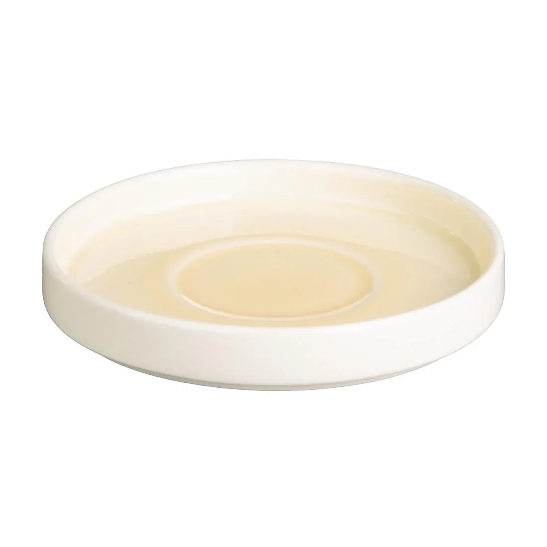 CU425 Olympia Fondant Saucer Lemon - 135mm 5 1/3" for CU424 (Box 6) - JD Catering Equipment Solutions Ltd