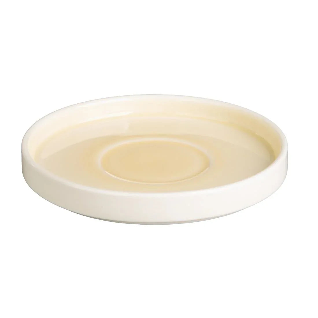 CU427 Olympia Fondant Saucer Lemon - 152mm 6" for CU426 (Box 6) - JD Catering Equipment Solutions Ltd