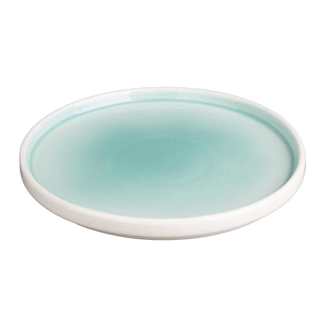 CU433 Olympia Fondant Plate Mint - 215mm 8 1/2" (Box 6)