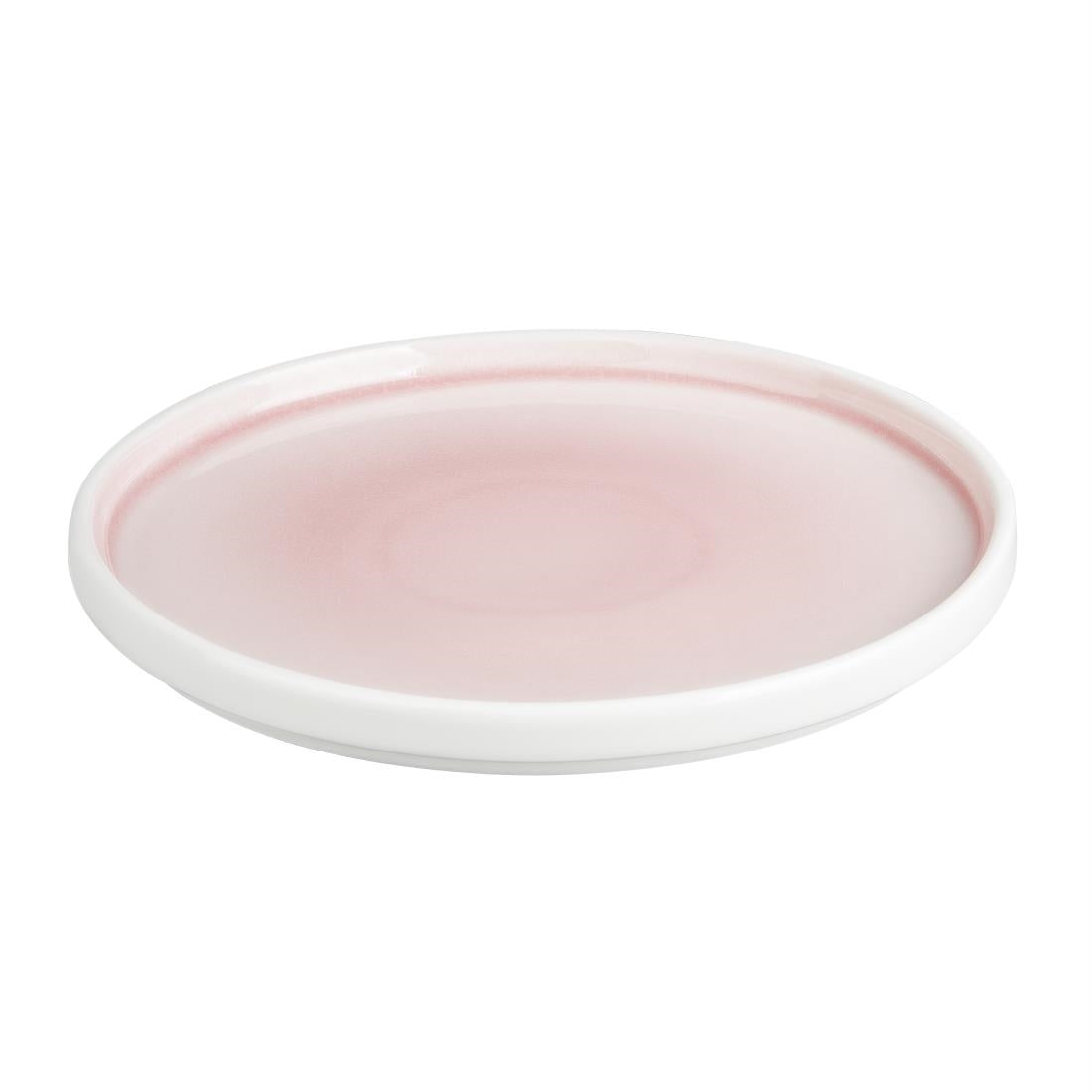 CU451 Olympia Fondant Plate Pink - 215mm 8 1/2" (Box 6)