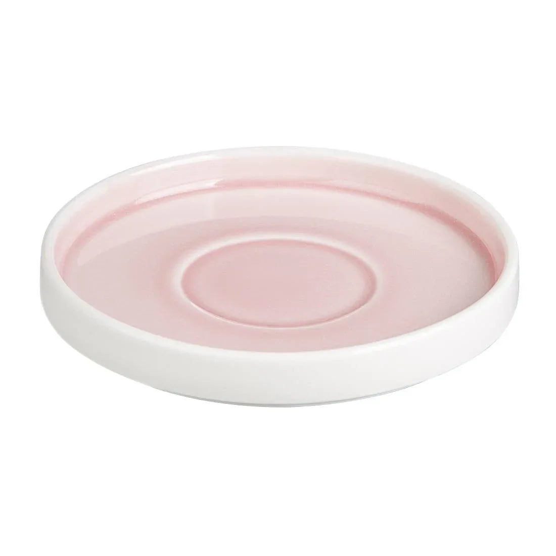 CU463 Olympia Fondant Saucer Pink - 152mm 6" for CU462 (Box 6) - JD Catering Equipment Solutions Ltd