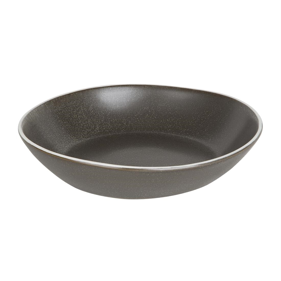 CX958 Olympia Chia Charcoal Coupe Bowl 220mm 8.5" (Box 4)