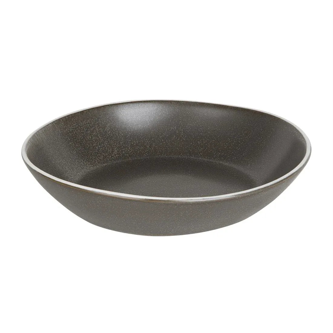 CX958 Olympia Chia Charcoal Coupe Bowl 220mm 8.5" (Box 4) - JD Catering Equipment Solutions Ltd