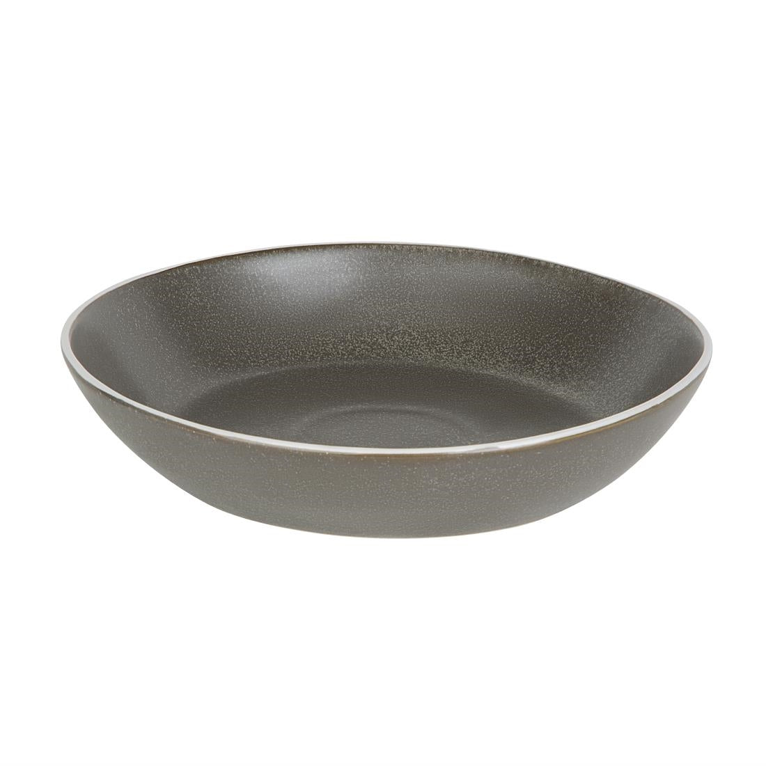 CX959 Olympia Chia Charcoal Coupe Bowl 265mm 10.5" (Box 4)
