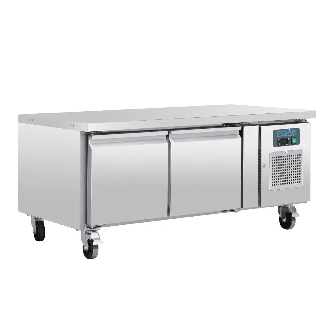DA462 Polar U-Series Double Door Chef Base Fridge - JD Catering Equipment Solutions Ltd