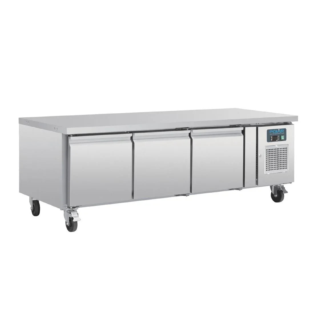 DA463 Polar U-Series Triple Door Chef Base Fridge - JD Catering Equipment Solutions Ltd
